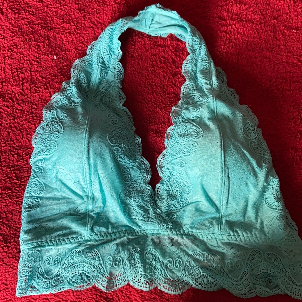 Zenana Outfitters (ash mint) 3x bralette - new without tags